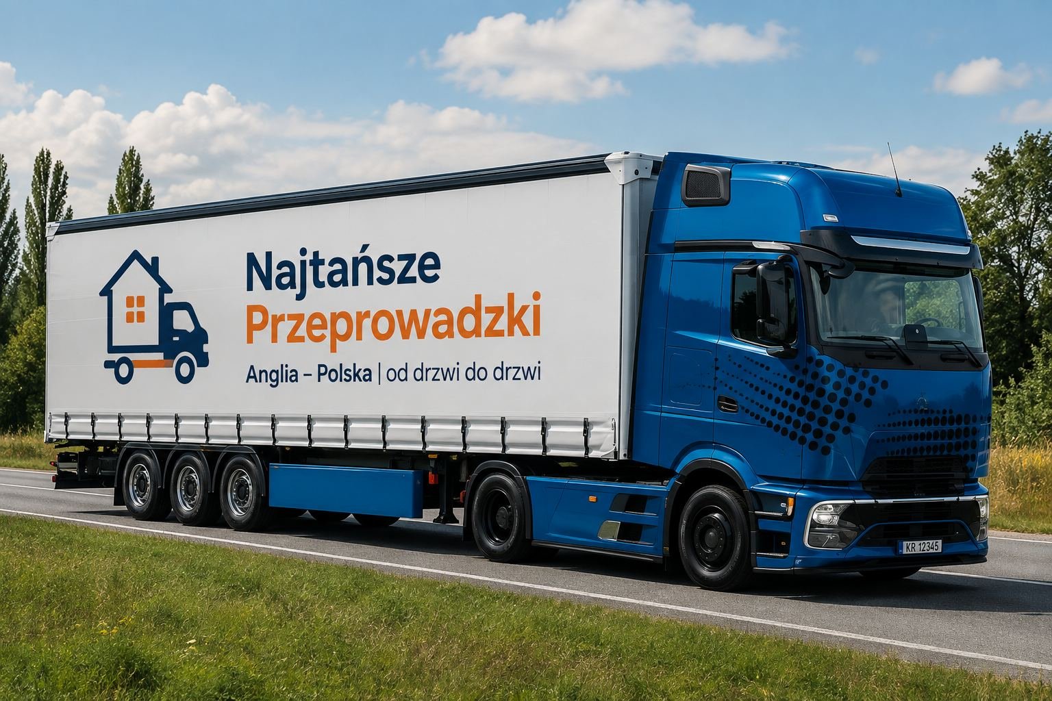 Solówka Najtańsze Przeprowadzki - transport Anglia-Polska